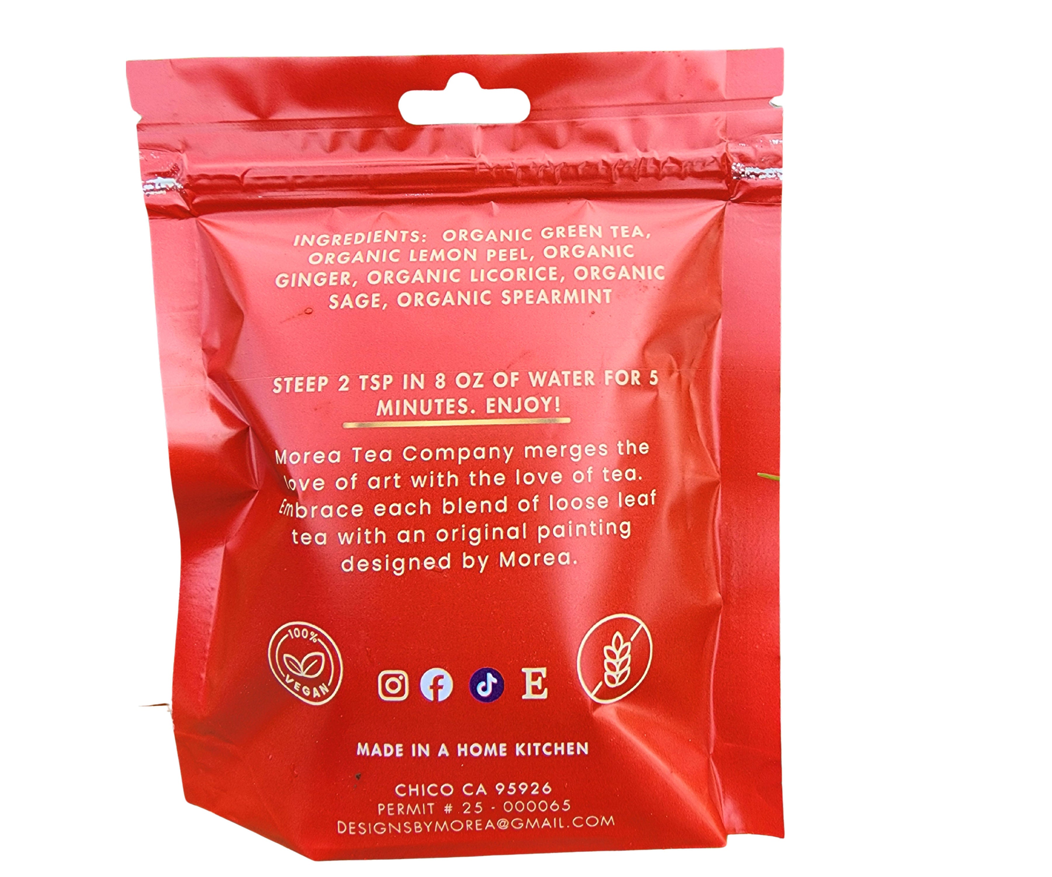 Lemon Ginger Green Tea